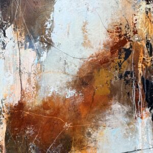 Abstrakt maleri 80 x60 cm
